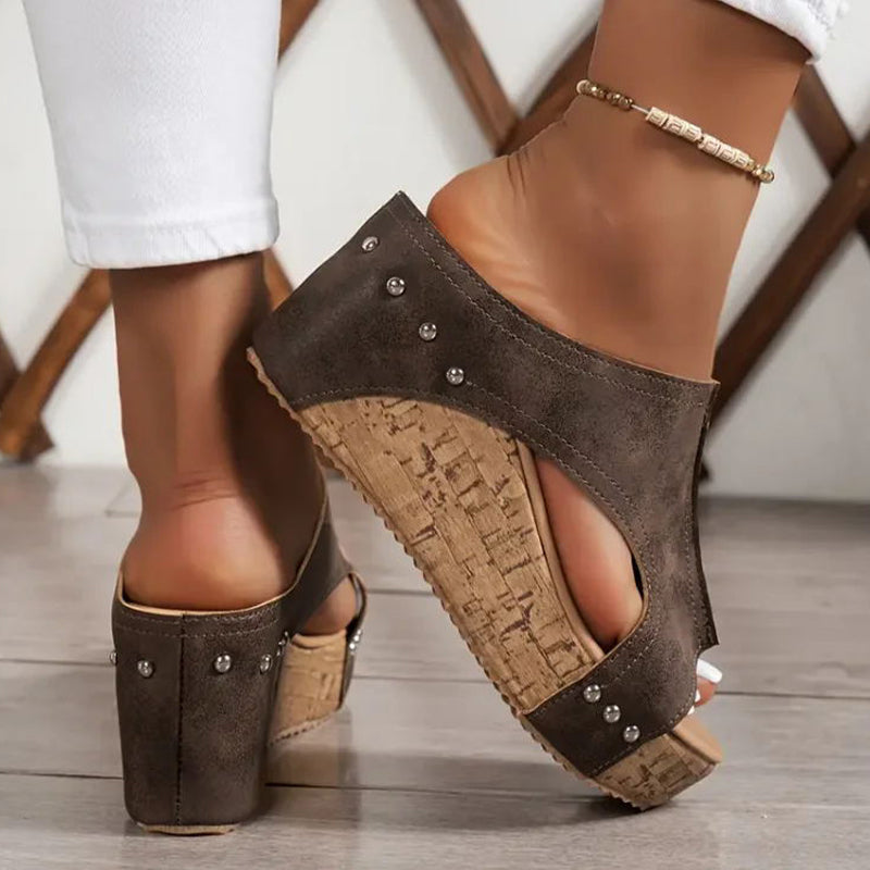 Sandalias Louise de plataforma elegantes