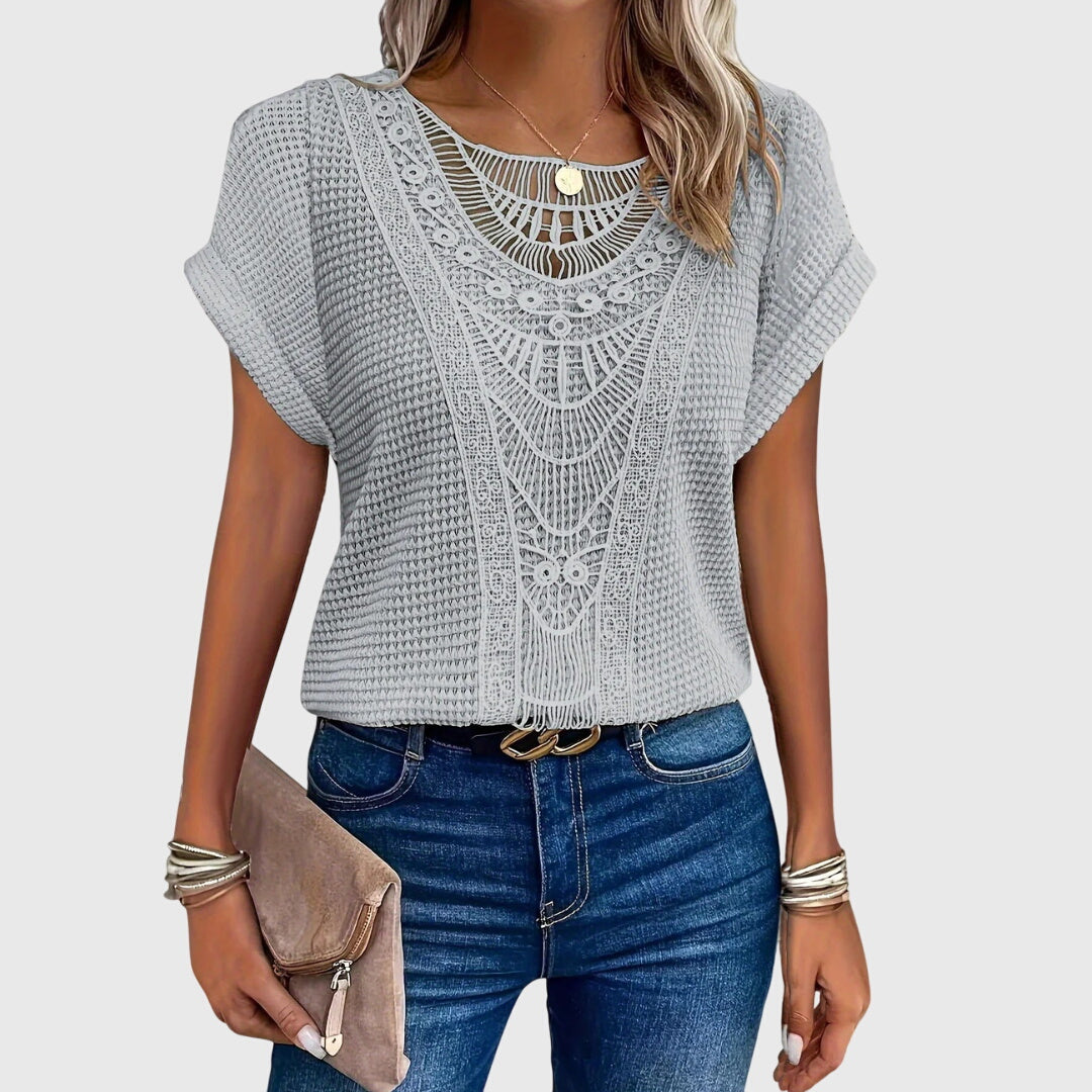 Perla | Blusa Elegante Estilo Ibicenco