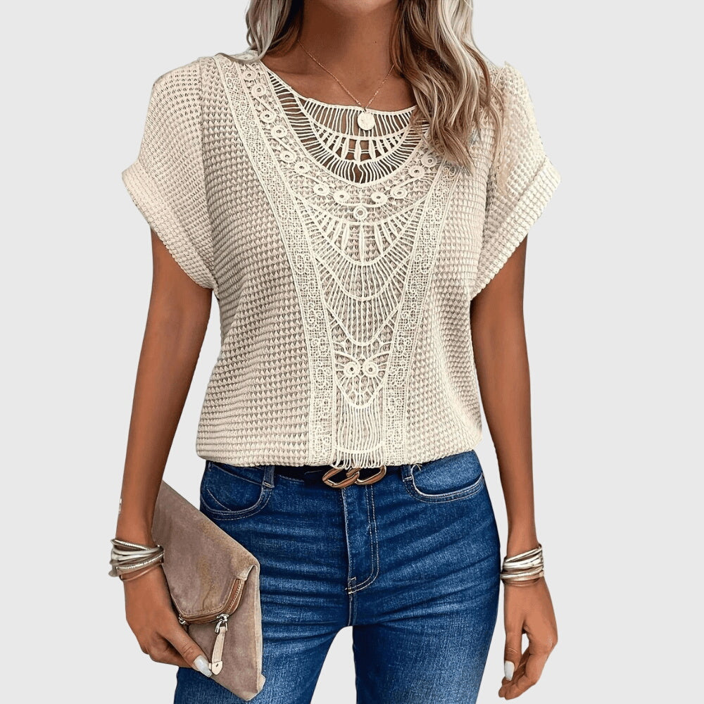 Perla | Blusa Elegante Estilo Ibicenco