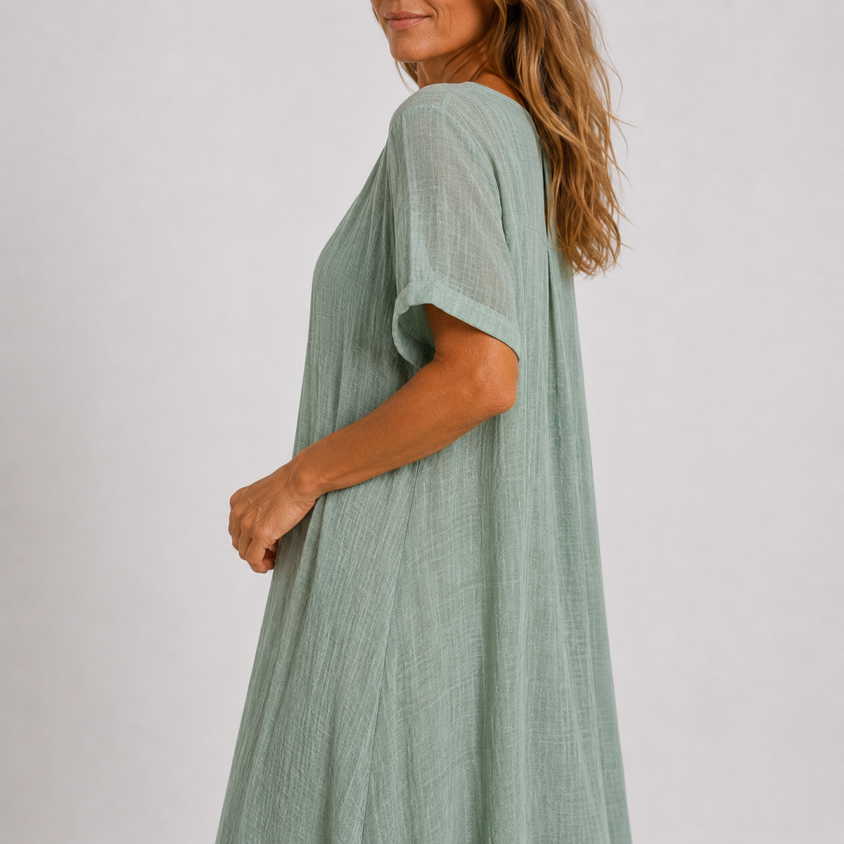 Vestido Violette Largo y Fluido