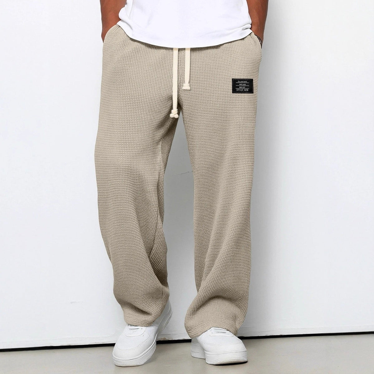 Samy | Pantalones anchos con cintura ajustable