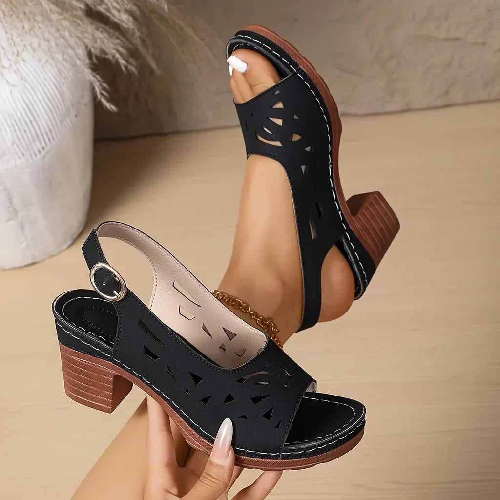 Gabrielle | Sandalias Elegancia Ajourada
