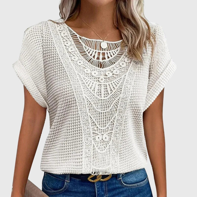 Perla | Blusa Elegante Estilo Ibicenco
