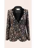 CHAQUETA SMOKING BORDADA VELVET