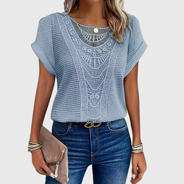 Perla | Blusa Elegante Estilo Ibicenco