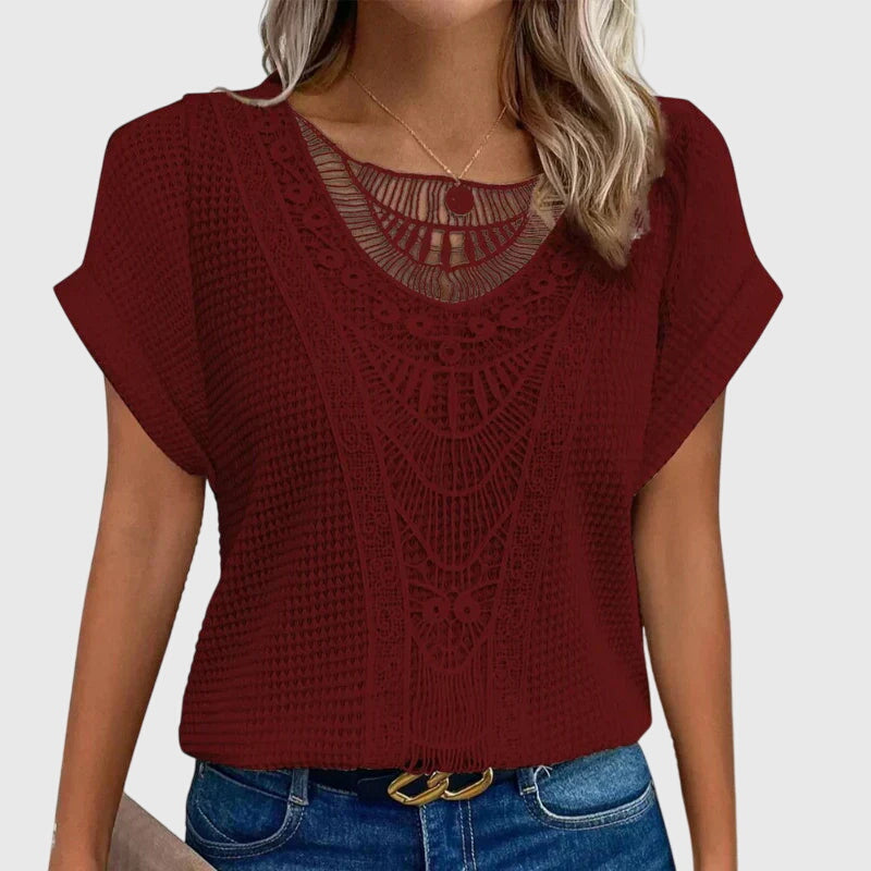 Perla | Blusa Elegante Estilo Ibicenco