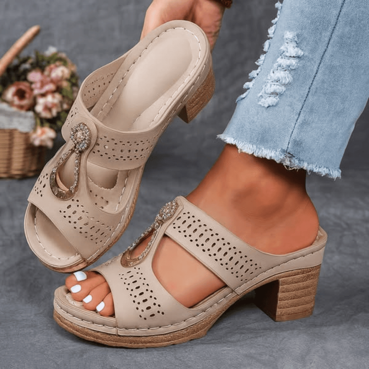 Sandalias Isabelle Ortopédicas Cómodas