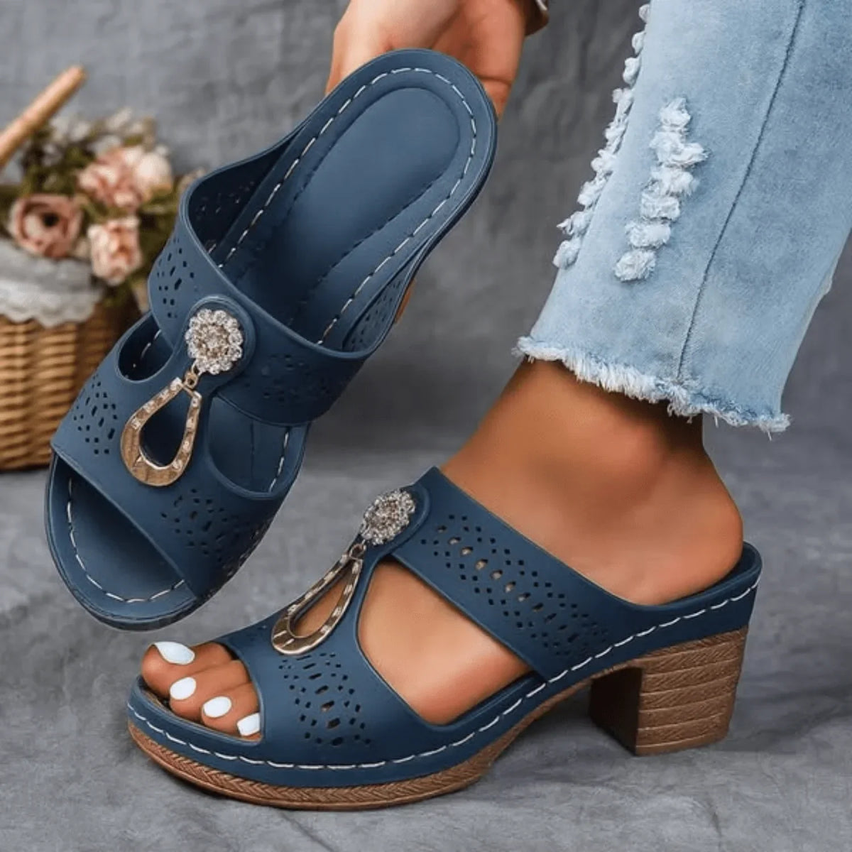 Sandalias Isabelle Ortopédicas Cómodas
